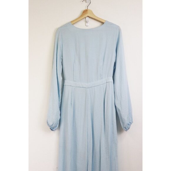 NEW Line & Dot Linsay Tie Front Cut Out Jumpsuit M - Picture 7 of 8